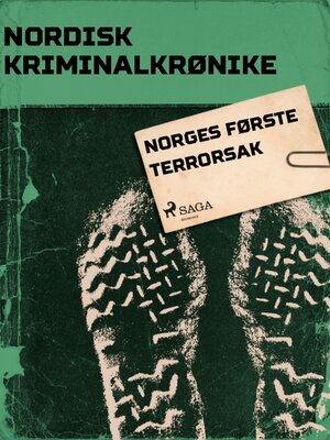 cover image of Norges første terrorsak